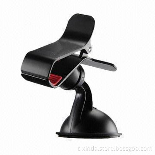 Car universal holders for smartphone with 360 degree rotation,maximum opening of 90mm clip site